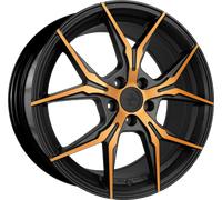 19 Zoll KESKIN KT19N 5x112 ET45 Alufelgen MATT BLACK FRONT COPPER