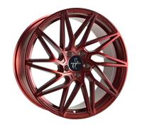 19 Zoll KESKIN KT20 5x112 ET45 Alufelgen CANDY RED