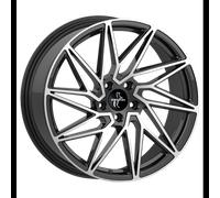 20 Zoll KESKIN KT20 5x112 ET45 Alufelgen BLACK PAINTED RED INSIDE