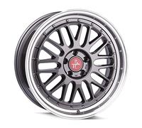 Keskin Tuning Alufelgen KT22 Retro 8,5x19 ET45 5x112 72,6 Titan Grey Lip Polish