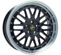 1x KESKIN KT22 RETRO black lip polish 8.5Jx19 5x120 ET35
