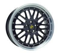 1x KESKIN KT22 RETRO black lip polish 8.5Jx19 5x120 ET35