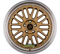 ALUFELGEN KESKIN, KT22 RETRO, 8,5X19 ET30 5X112 72,6, GOLD LIP POLISH