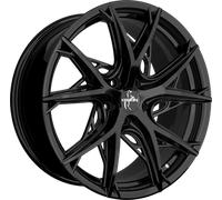 19 Zoll KESKIN KT24C 5x114.3 ET35 Alufelgen BLACK PAINTED