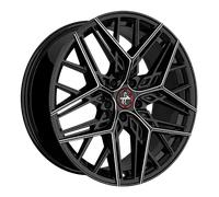 20 Zoll KESKIN KT25 5x114.3 ET35 Alufelgen BLACK SECRET DIAMOND