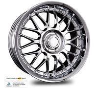 KESKIN KT4 CHROM 8x17 ET15 5.00x112.00 Hub Hole 76.90 mm - Alu felgen