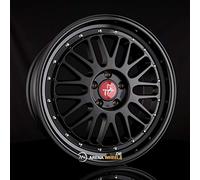 Keskin KT22 Retro Matt Black Painted Alufelge 19 Zoll ET45 5x112 ML72,6