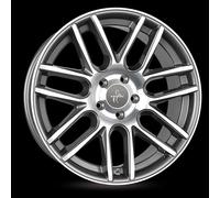 ALUFELGEN KESKIN, KT14 CONCAVE, 11X20 ET30 5X120 72,6, SCHWARZ FRONTPOLIERT M. EDELSTAHLTIEFBETT