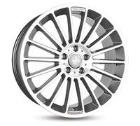 Keskin KT15 Speed Palladium Front Polish Alufelge 18 Zoll ET45 5x112 ML66,6