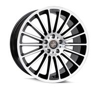 Keskin, KT15 Speed, 8,5x20 ET30 5x112 66,6, black front polish