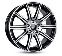 Keskin KT16 Dynamic Black Front Polish Alufelge 18 Zoll ET45 5x112 ML66,6