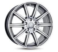 KESKIN WHEELS KT16 DYNAMIC palladium front polished 8.5Jx19 5x112 ET45