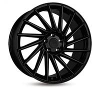 Keskin KT17 Hurricane matt black painted 9.5x21 ET60 - LK5/130 ML71.5 Felge Alu