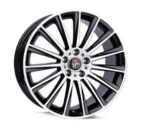 Keskin KT18 Turbo Black Front Polish Alufelge 20 Zoll ET30 5x112 ML66,6