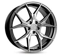 Keskin KT19 Angel Palladium Front Polish Alufelge 18 Zoll ET30 5x112 ML72,6