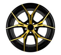 KESKIN WHEELS KT19N black front gold 8.5Jx19 5x114.3 ET40