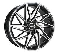 Keskin KT20 Future Black Front Polish Alufelge 19 Zoll ET30 5x112 ML72,6