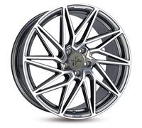 Keskin KT20 Future Palladium Front Polish Alufelge 19 Zoll ET30 5x112 ML72,6