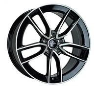 KESKIN WHEELS KT21 ELEGANT black front polished 8.5Jx19 5x112 ET45