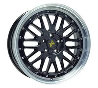 Keskin KT22 Retro Black Lip Polish Alufelge 19 Zoll ET40 5x114,3 ML72,6