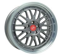 Keskin Tuning Alufelgen KT22 Retro 8,5x19 ET45 5x112 72,6 Titan Grey Lip Polish