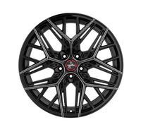 KESKIN WHEELS KT25 PEARL black secret diamond 8.5Jx20 5x108 ET40