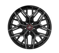 KESKIN WHEELS KT25 PEARL black secret diamond 8.5Jx20 5x108 ET40