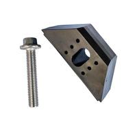 kesurpae Hochfester Batteriehalter, einfache Montage, robuste Befestigungsklammer für sicheren Batteriesitz, fester Halter, einfache Montage, Kfz Zubehör