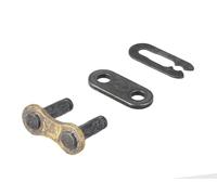 Kettenschloss Gold, Steckglied, 451-Teilung für Rollenkette - Simson SR1, SR2, KR50, SR2E