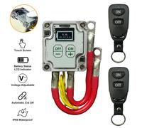 KFZ Auto Batterie Trennschalter Batterietrenner Isolator 12V mit 2 Fernbedienung