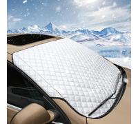 Windschutzscheibe Abdeckung Premium 94x144,5cm Befestigung 2 Gummibändern Frost - Schnee - Eis - Regen - Sonne - Schmutz