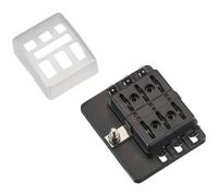 KFZ-Flachsicherungshalter mit LED Indikator für 6 Sicherungen 30A/32V DC (Schnellanschluss)