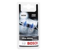 Bosch W5W Ultra White Fahrzeuglampen - 12 V 5 W W2,1x9,5d - 2 Stücke
