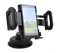 Kfz-Handyhalterung mit Saugnapf für Armaturenbrett, GPS-Navigation, mobiler Ständer, ABS-Material, Schwarz