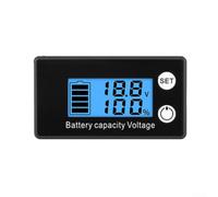 Kfz-Motorrad-Voltmeter DC7-68 V Batteriespannungsanzeige für 12 V bis 60 V DC-Anwendungen, Fahrzeuge und Heimwerkerprojekte ()