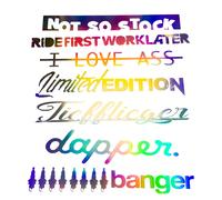 KFZ Oilslick Sticker LKW Aufkleber Tuning Wohnwagen Camper Womo