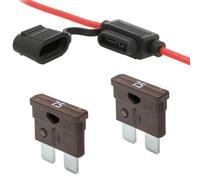 KFZ Sicherungshalter 12V 4,0mm² 12AWG bis 30A WASSERDICHT Standardsicherung MTA