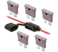 KFZ Sicherungshalter 12V 4,0mm² 12AWG bis 30A WASSERDICHT Standardsicherung MTA