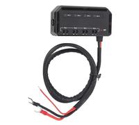KFZ Sicherungskasten mit LED-Anzeige, 12V 4-Fach Sicherungsdose Universal, Sicherungshalter mit Relais für Auto, Motorrad, LKW, RV, Marine