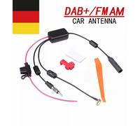 KFZ Splitter Adapter Antennen Antennenverstärker DAB+FM/AM Frequenz SMB DIN DHL