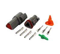 Kfz Stecker 0,75² - 2,0² DT Deutsch 2 bis 12 Polig Set Auto Steckverbinder IP68