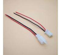 Kfz-Steckverbinder-Set, 2/3/4-polig, mit Haltehaken, 2,8 mm Klemme, Kupferkontakte, ABS-Schale, für Kabelbaum (2P)