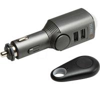 Technaxx TX-100 Auto Alarmanlage Fernbedienung, Innenraumüberwachung 12 V, 24V