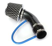 KGOWSTGBD Kaltluftansaugsystem für Kia Sportage Accessories 2025 2024 2023, 76mm Sportluftfilter Kit mit Aluminium Ansaugrohr, Performance Kaltluftzufuhr Set, Carbon-Stil,A