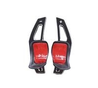 KHOFVSXWD Kompatibel mit Skoda für Superb B8 für Karoq für Kodiak Auto-Lenkrad-Schalthebelverlängerung, Lenkradschalthebel-Verlängerungsabdeckungen, Schaltwippen (schwarz)