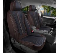 Kia Stonic Baujahr ab 2017 kompatible Schonbezüge in Braun / Schwarz V3