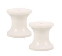 Kichvoe Bootszubehör 2 Stück Anhängerrollen aus Kunststoff für Bootsanhänger und Motorradanhänger Geeignet