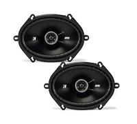 KICKER Front/Heck Auto Oval Lautsprecher für LINCOLN MKS - 2008-2016