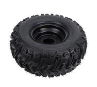 KIMISS 16x8 7 Tubeless-Reifen, Pannensicher, für Jedes Gelände, ATV, UTV, Quad, Go-Kart, Golfwagen, Robustes Gummi, 7 Zoll, 4 Löcher, Felge Links und Rechts