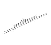 KIMISS 6-teiliges Chrom-Körperseiten-Kotflügel-Tür-Zierleisten-Set Als Ersatz für die C-Klasse W204 Limousine 2008-2014 - Stilvolles Upgrade